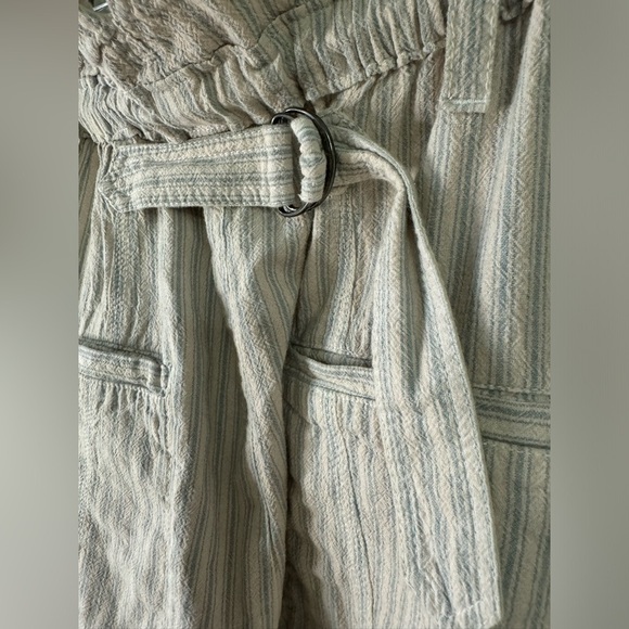 Free People Runyon Oversized Stripe Pants Size M - Picture 4 of 8